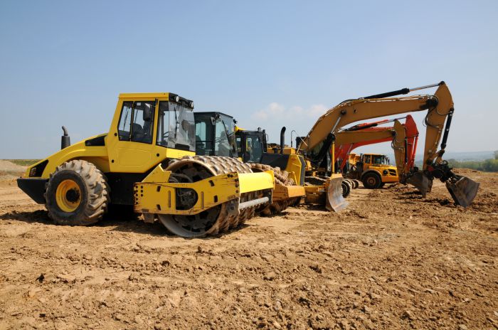 Sonstige Baumaschinen, Baustelle 